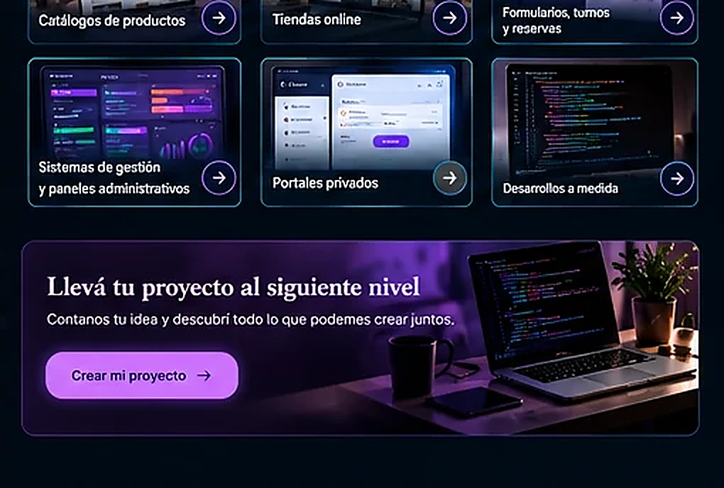Formularios y reservas — Trabajos web y soluciones digitales